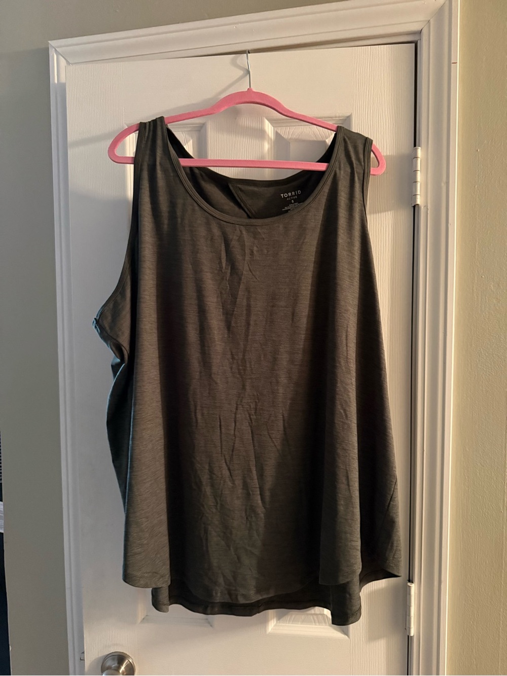 torrid Olive Green Scoop Neck Tank